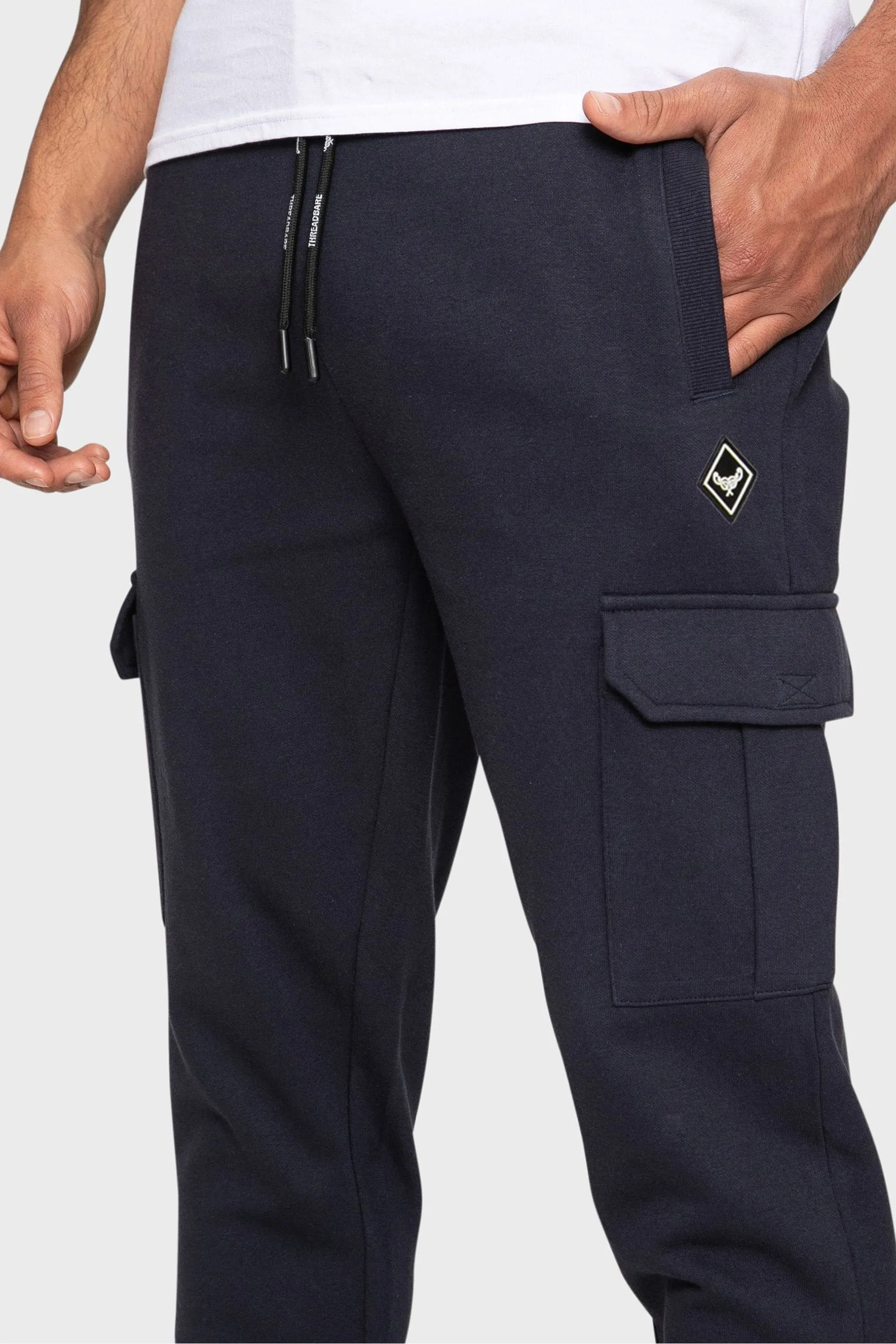 Threadbare - Pantaloni da jogging modello cargo
