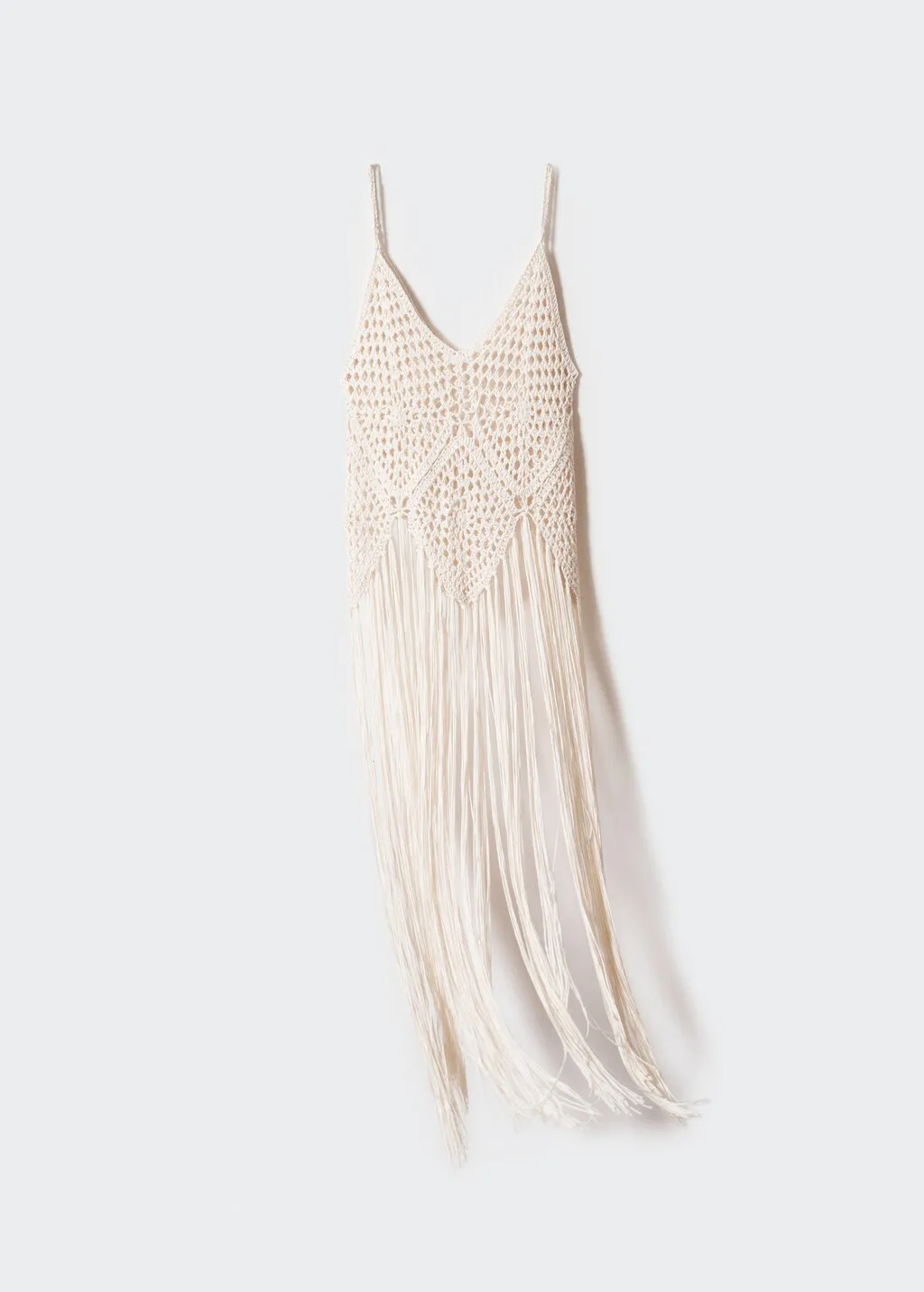 Top crochet frange