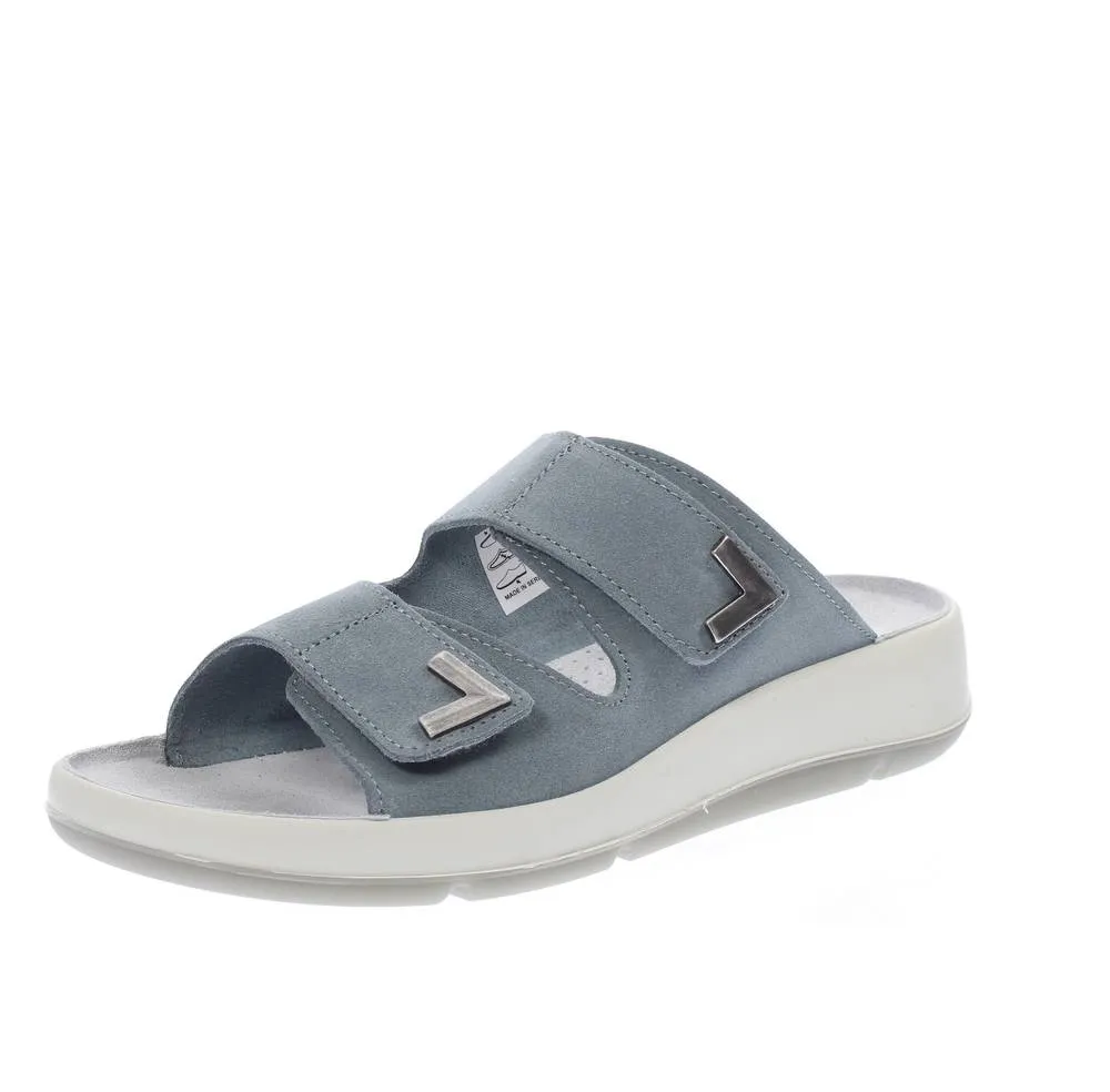 Tracy - Ciabatte in Suede con strappi