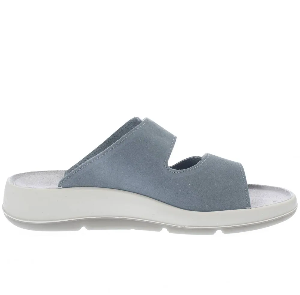 Tracy - Ciabatte in Suede con strappi