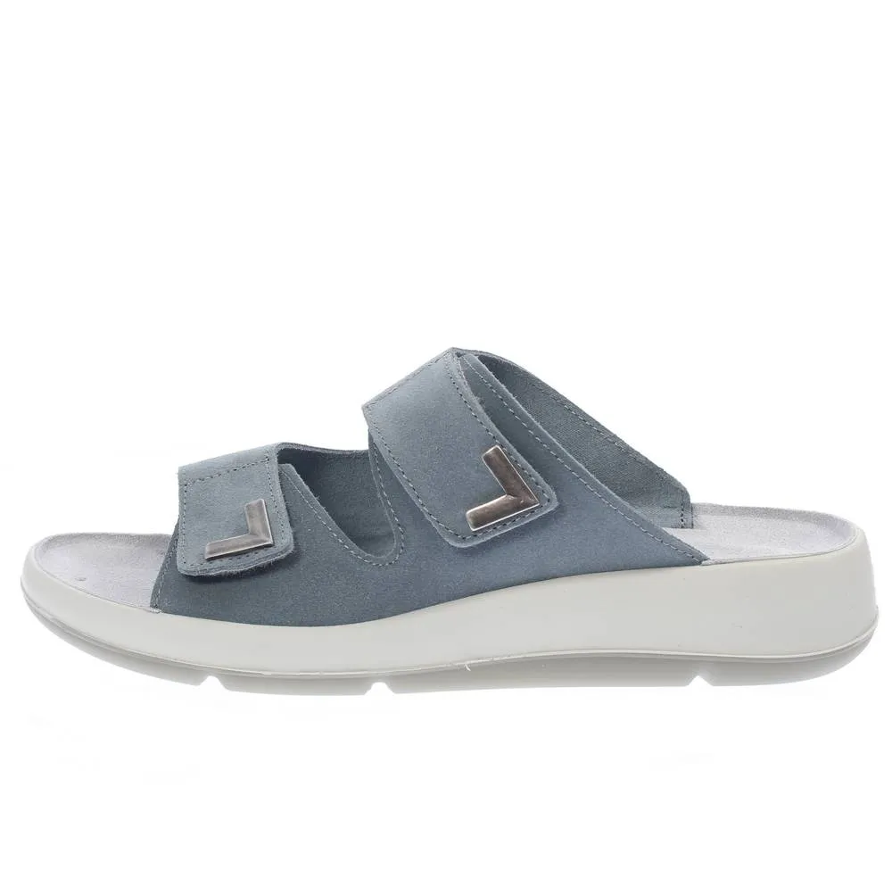 Tracy - Ciabatte in Suede con strappi