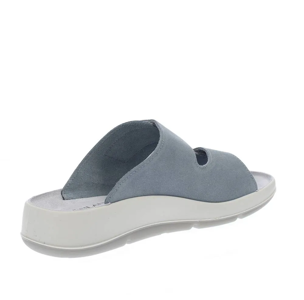 Tracy - Ciabatte in Suede con strappi