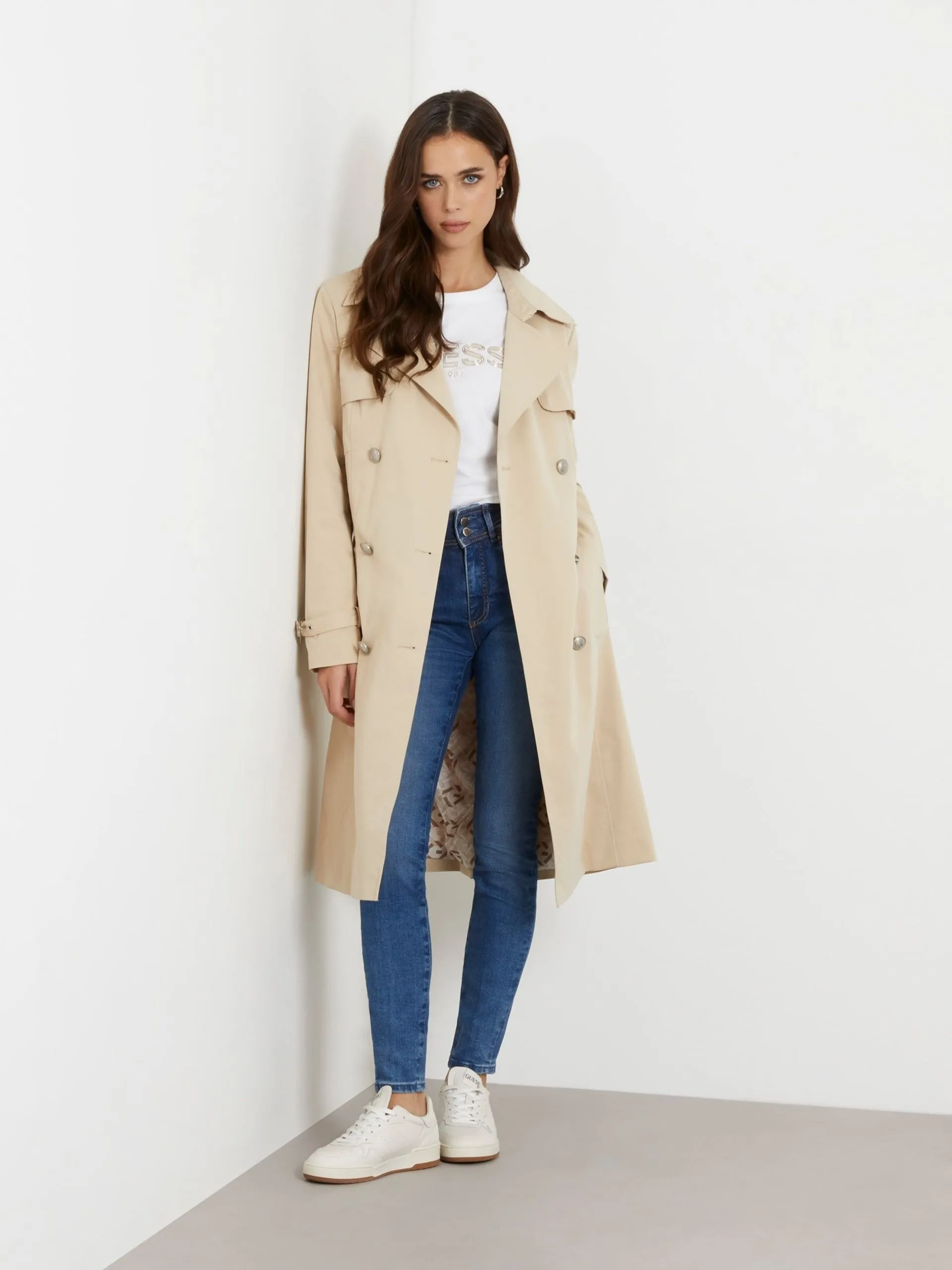 Trench classico guess
