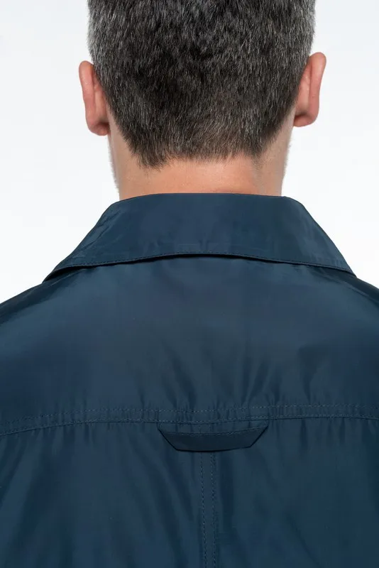 Trench da uomo leggero Navy