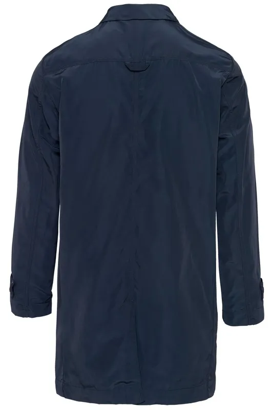 Trench da uomo leggero Navy