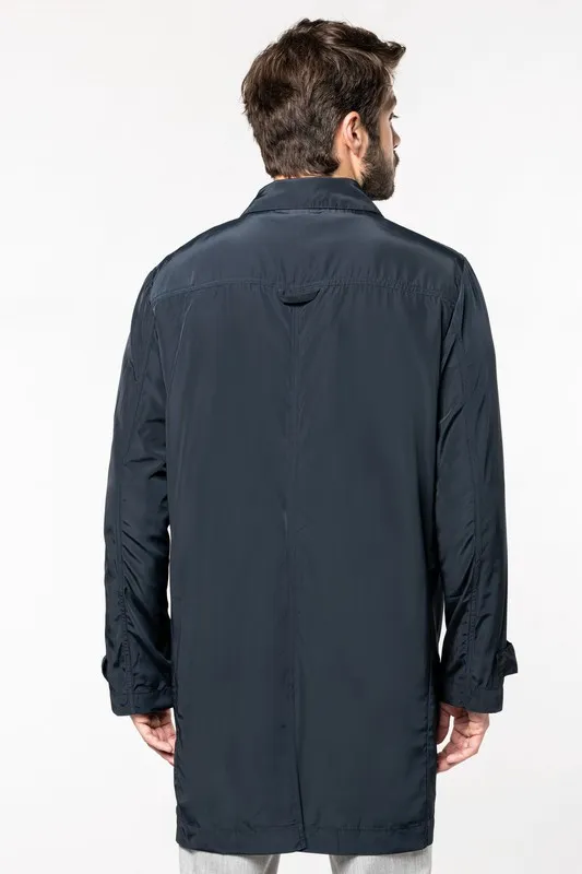 Trench da uomo leggero Navy