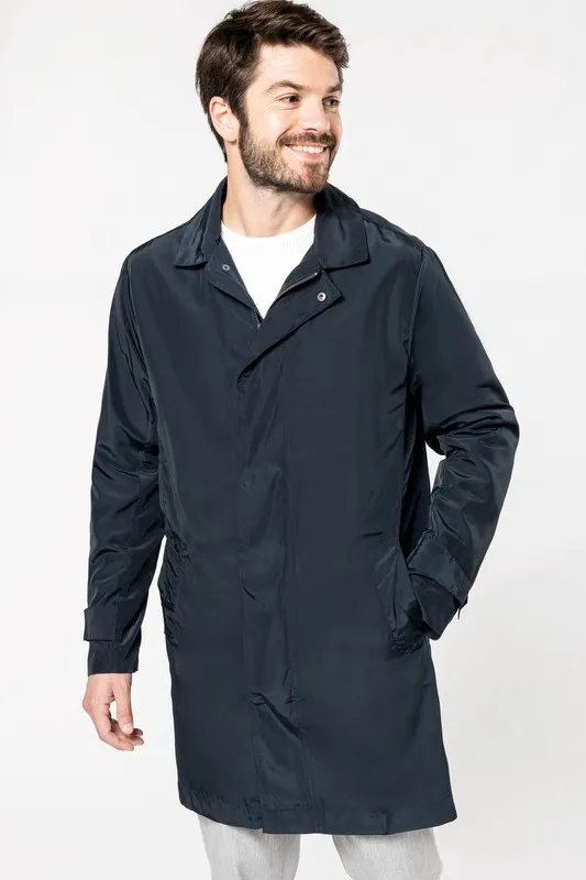 Trench da uomo leggero Navy