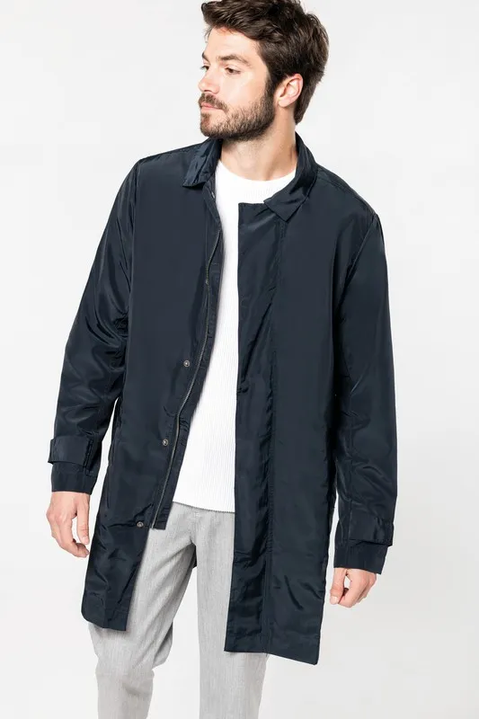 Trench da uomo leggero Navy