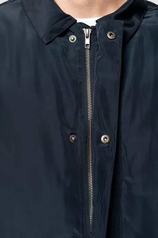 Trench da uomo leggero Navy