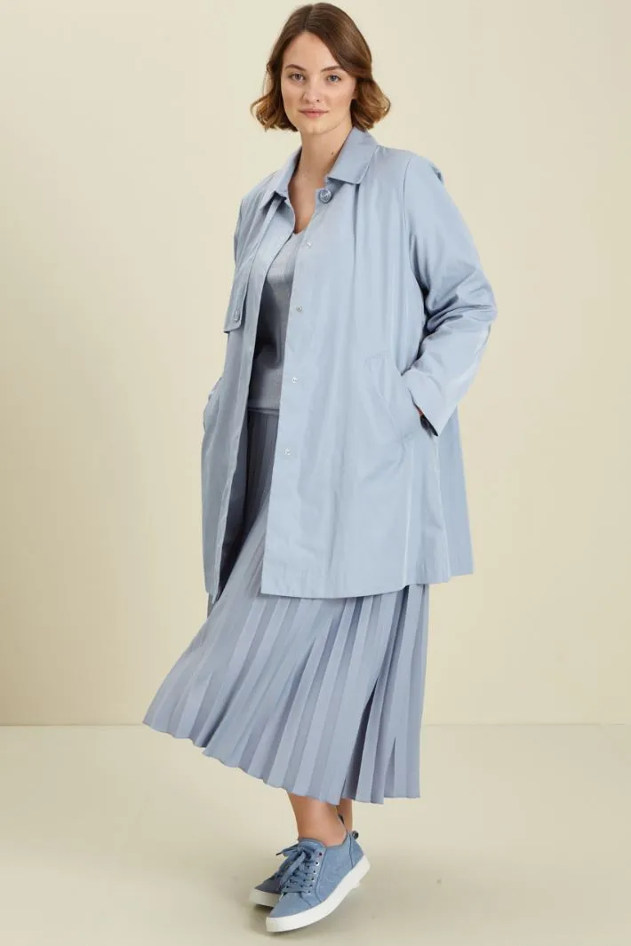 Trench in gabardina antigoccia