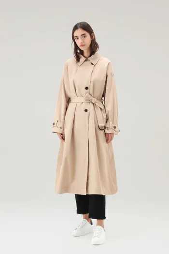 Trench Lakeside in cotone                                                                                Feather Beige