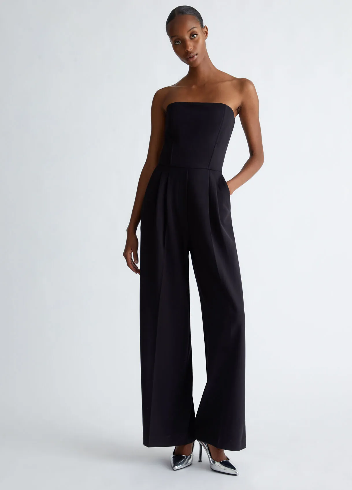 Tuta in flanella stretch