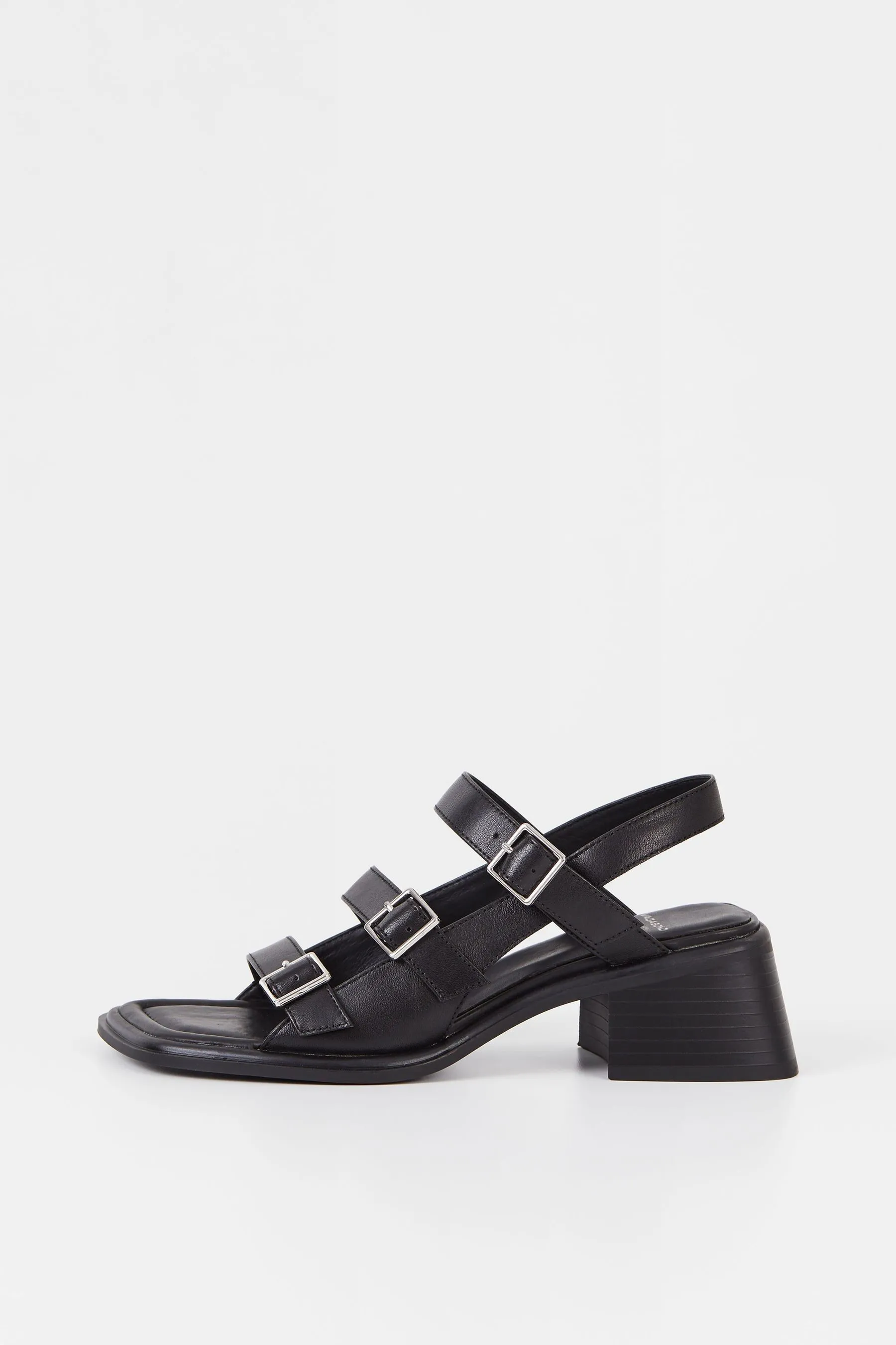 Vagabond - Ines - Nero con fibbia - Sandali