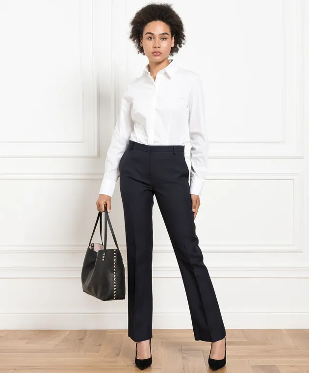 Valentino Pantaloni a zampa blu 3B3RB5G51CF