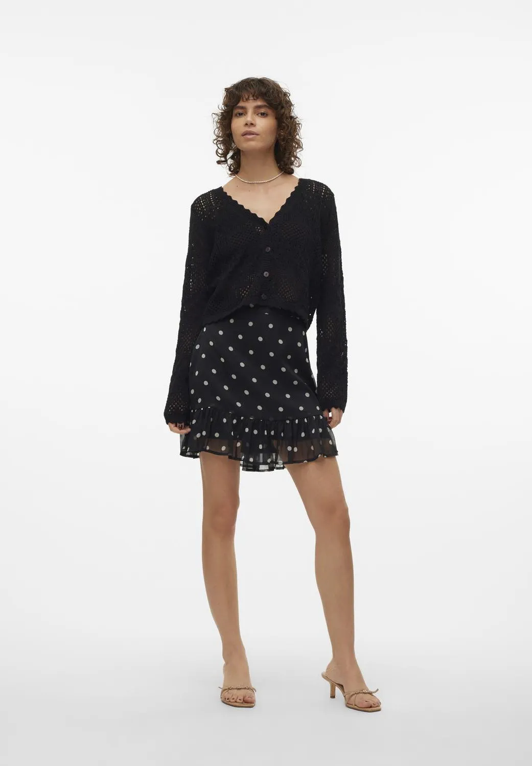 VMSMILLA SHORT SKIRT - Gonna a campana