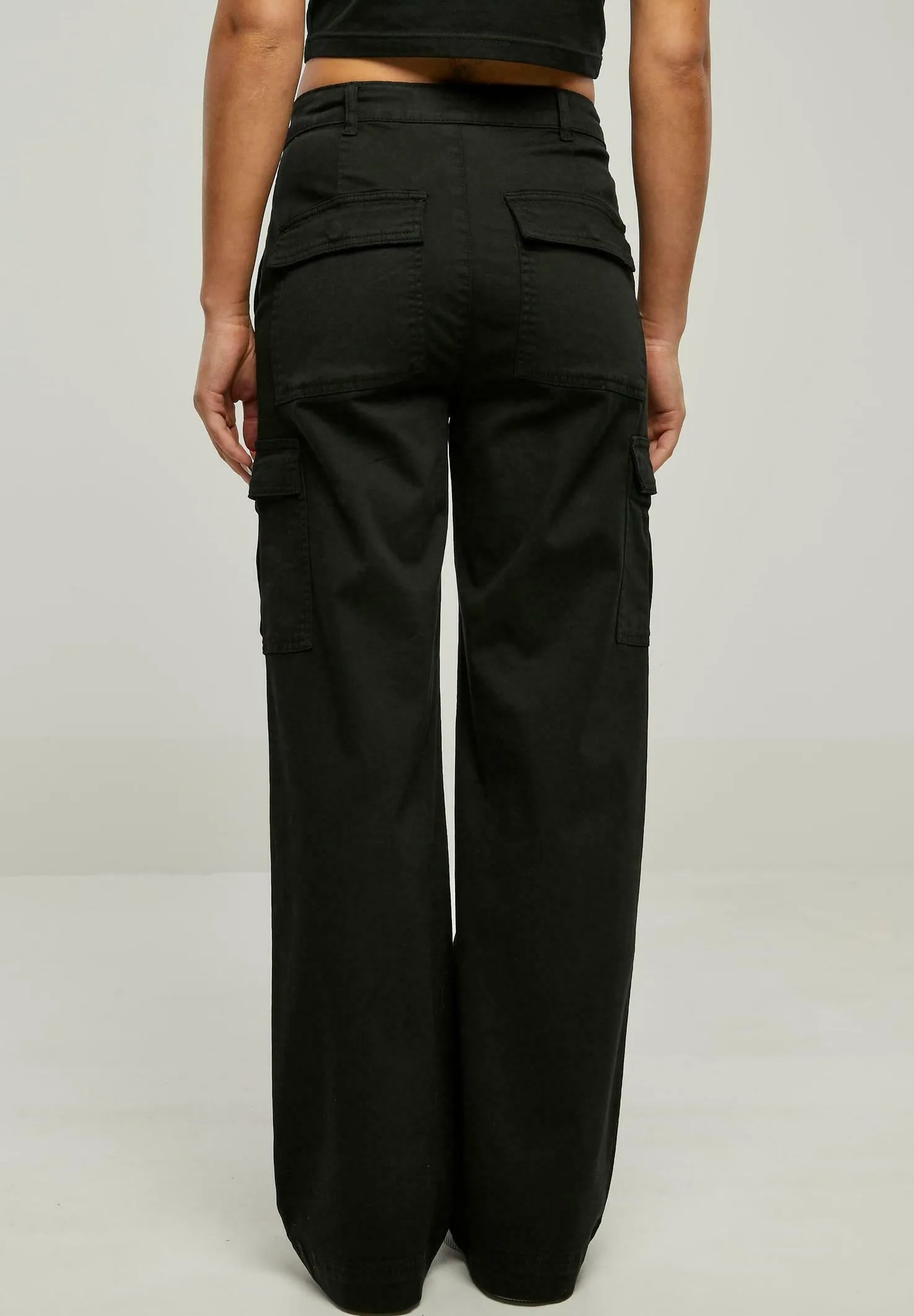 WIDE LEG TWILL - Pantaloni cargo